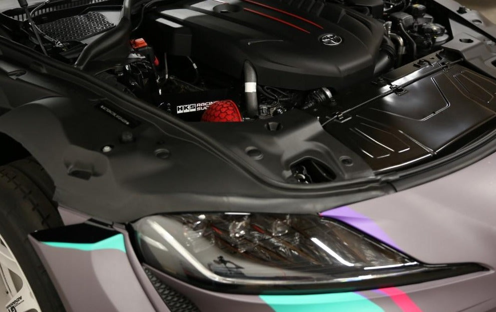 HKS 2020 Toyota Supra GR Dry Carbon Air Intake Box - REWRK Collective