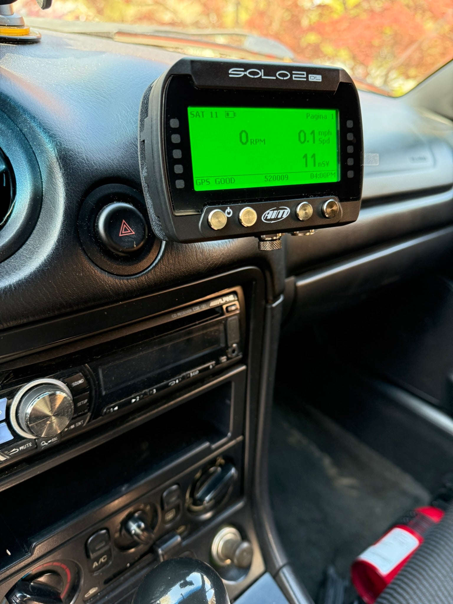 NB Miata Aim Solo 2 / DL Mount – Vent Integration