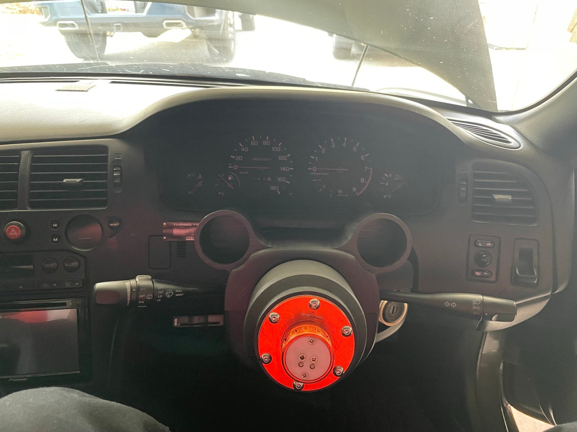 R33 Skyline 52mm Steering Column Gauge Pod