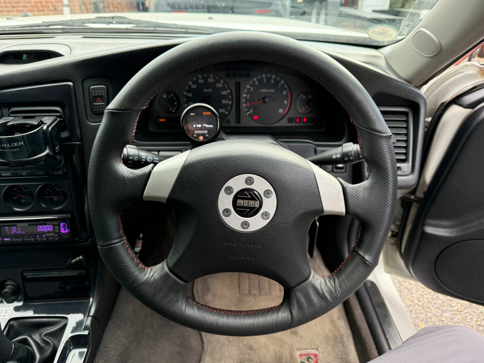 WGNC34 Stagea 52mm Steering Column Gauge Pod