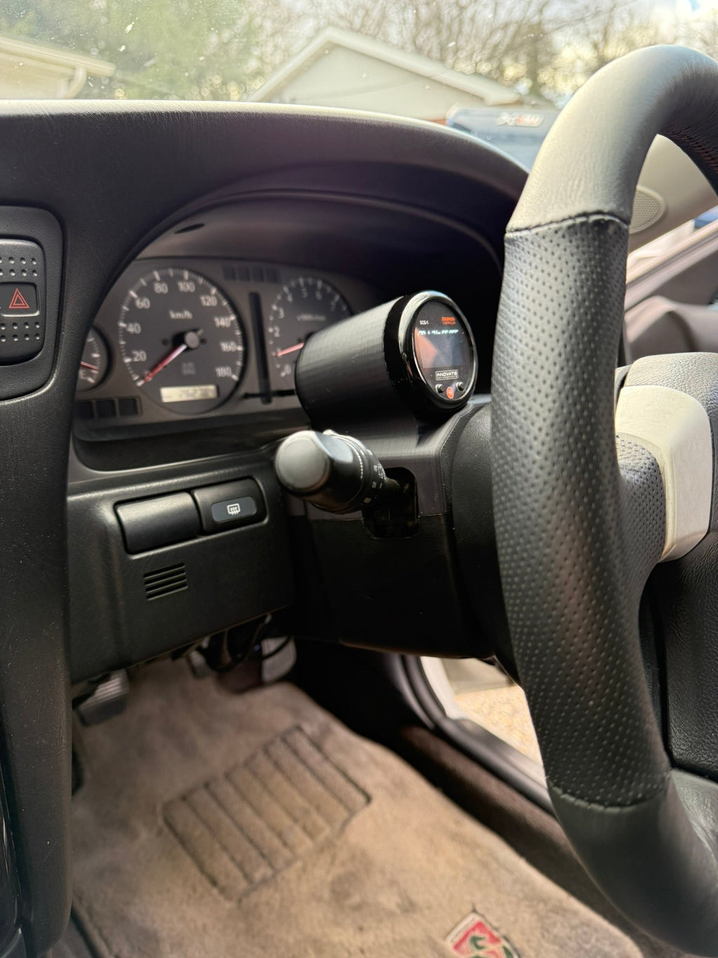 WGNC34 Stagea 52mm Steering Column Gauge Pod