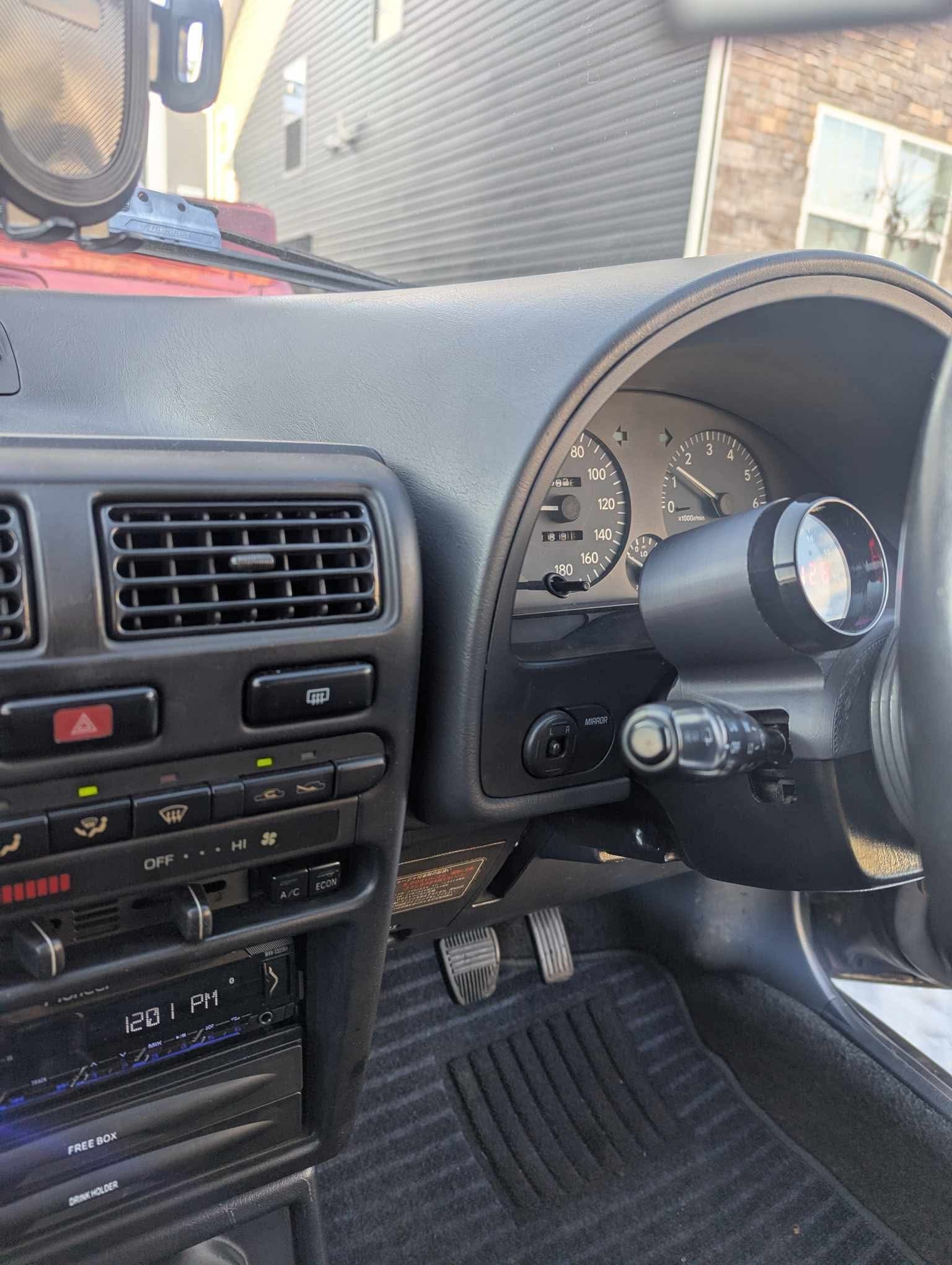 EP82 Starlet 52mm Steering Column Gauge Pod