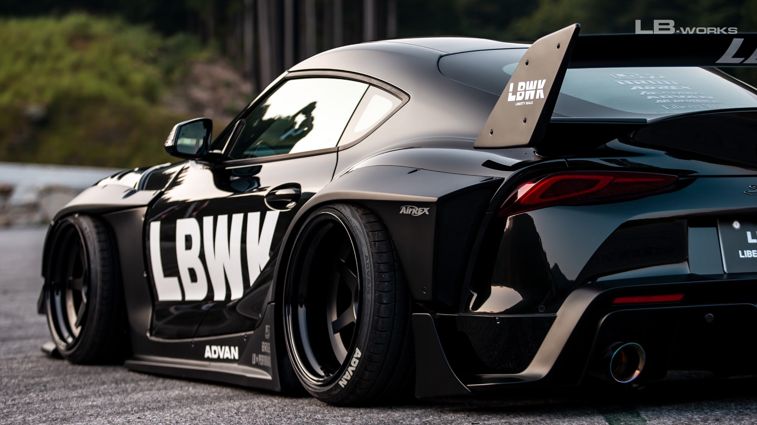 LB-WORKS TOYOTA SUPRA (A90) V1 - FRP (Container Shipping) - REWRK Collective