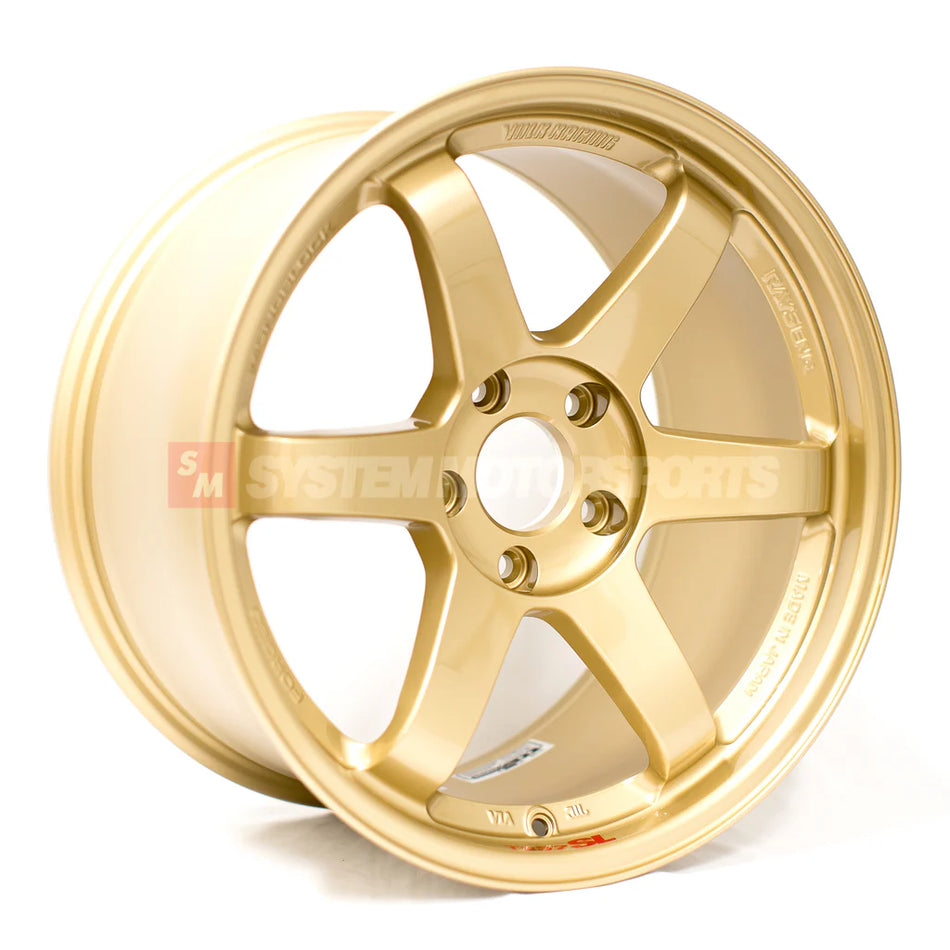 Volk Racing TE37SL 18X10.0+40 5-114.3 Gold Wheel