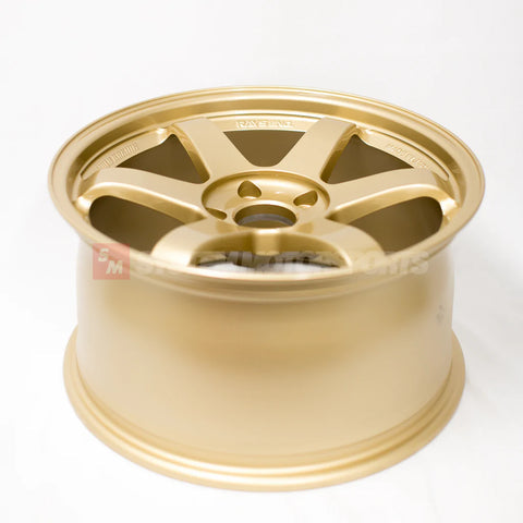 Volk Racing TE37SL 18X10.5+20 5-120 Hyper Gold Wheel