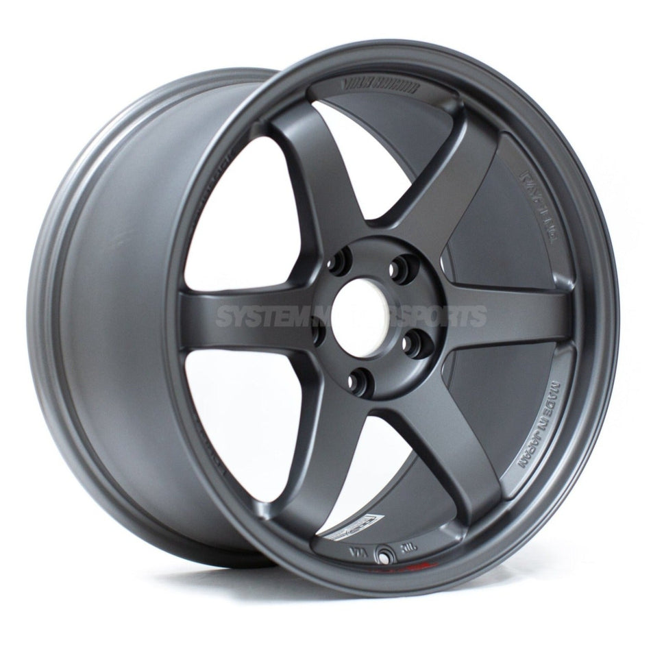 Volk Racing TE37SL 19X10.5+35 5-112 Titanium Gunmetal Wheel