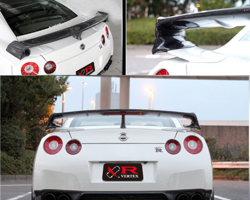 R-VERTEX Rear Wing Nissan R35 GTR '10-13 – REWRK Collective