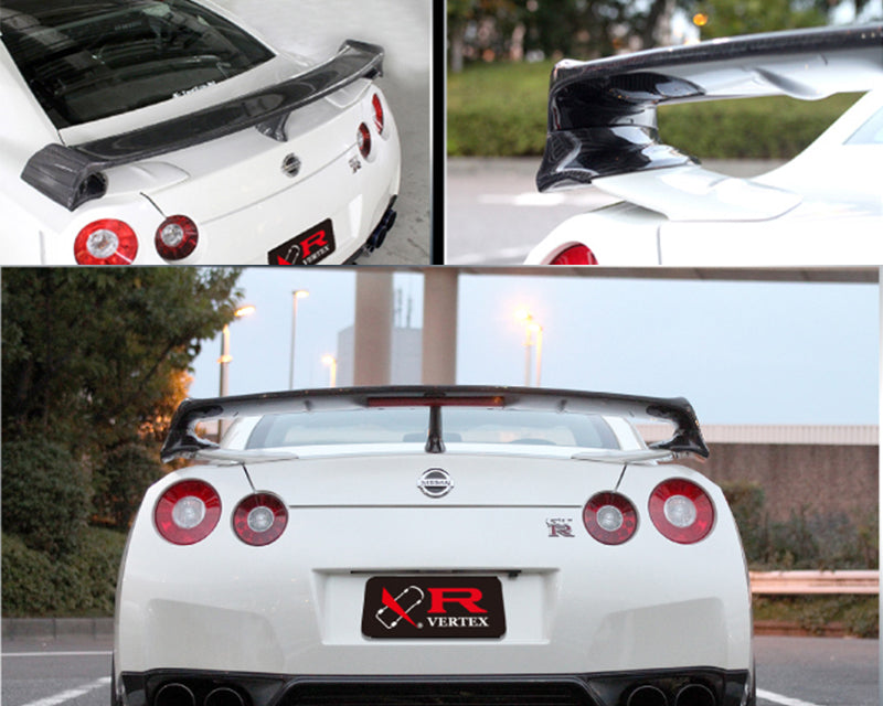 R-VERTEX Rear Wing Nissan R35 GTR '10-13 - REWRK Collective