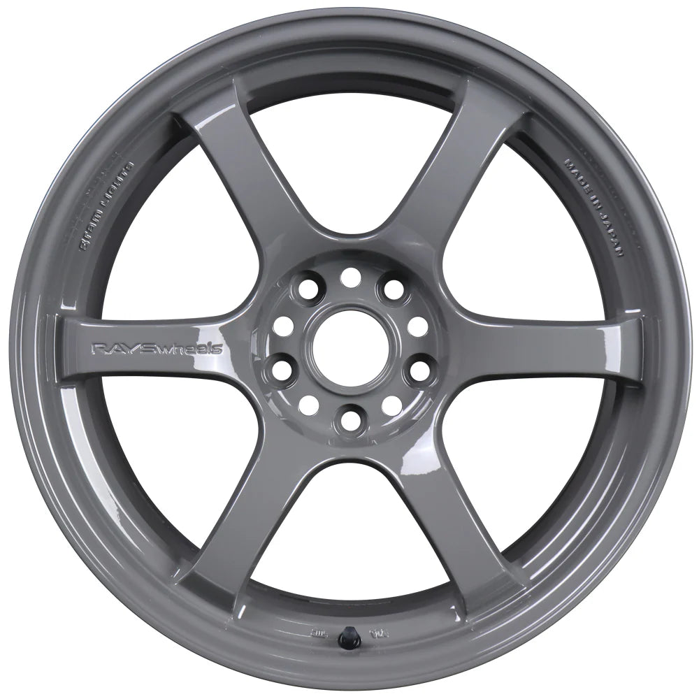 Gram Lights 57DR 17X9.0+12 5-114.3 Glossy Gray Wheel