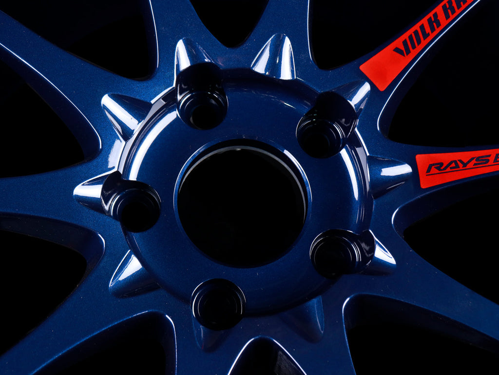 Volk Racing CE28SL 18X9.5+35 5-120 Mag Blue Wheel