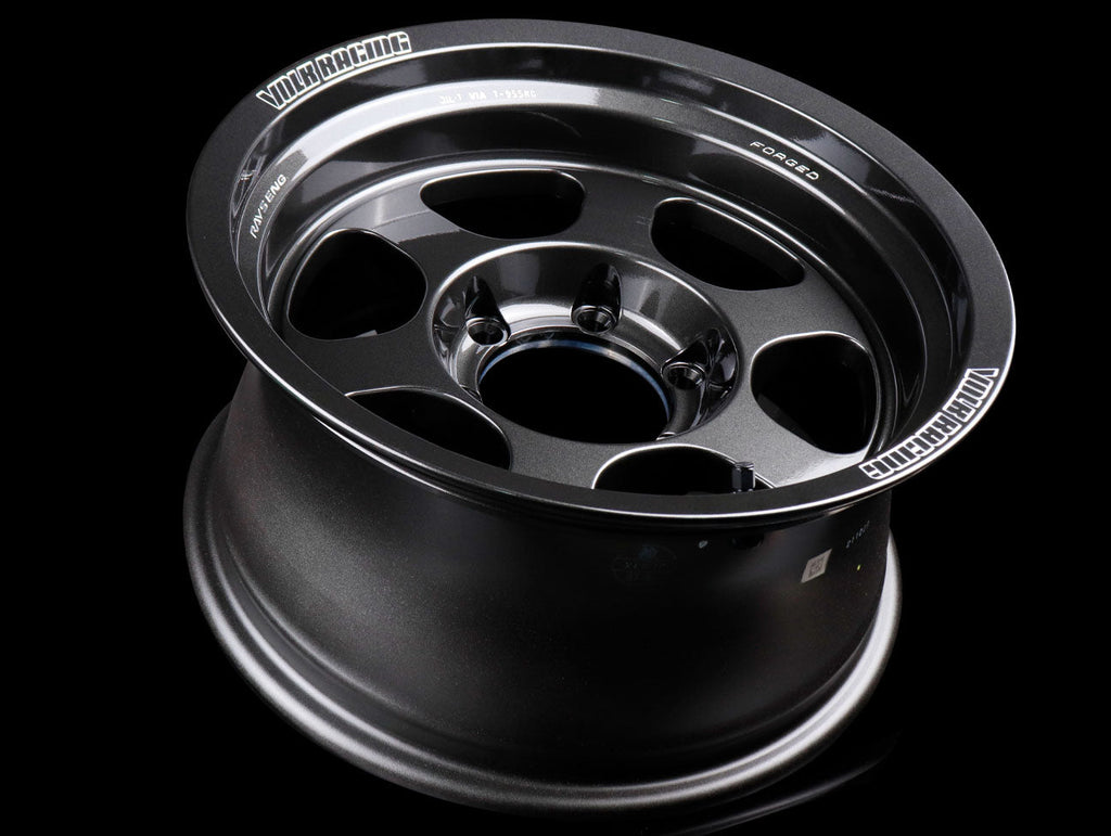 Volk Racing TE37XT M-Spec 17X8.5-10 6-139.7 Dark Gunmetal Wheel
