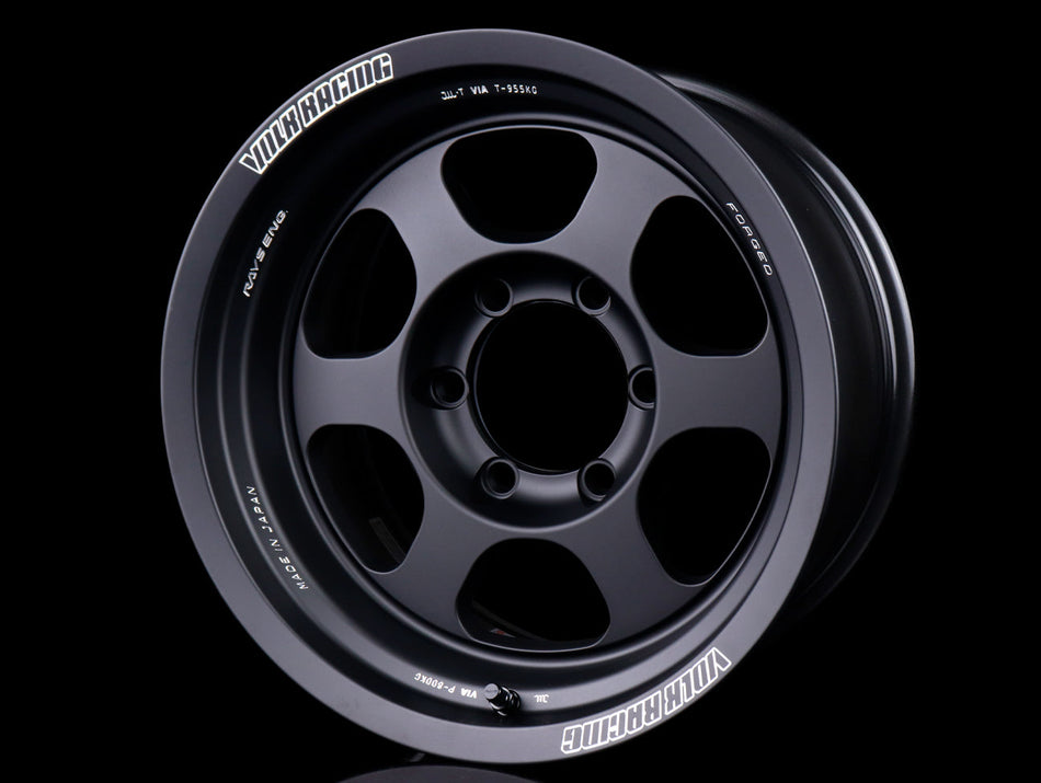 Volk Racing TE37XT M-Spec 16X8.5-10 6-139.7 Flat Black Wheel