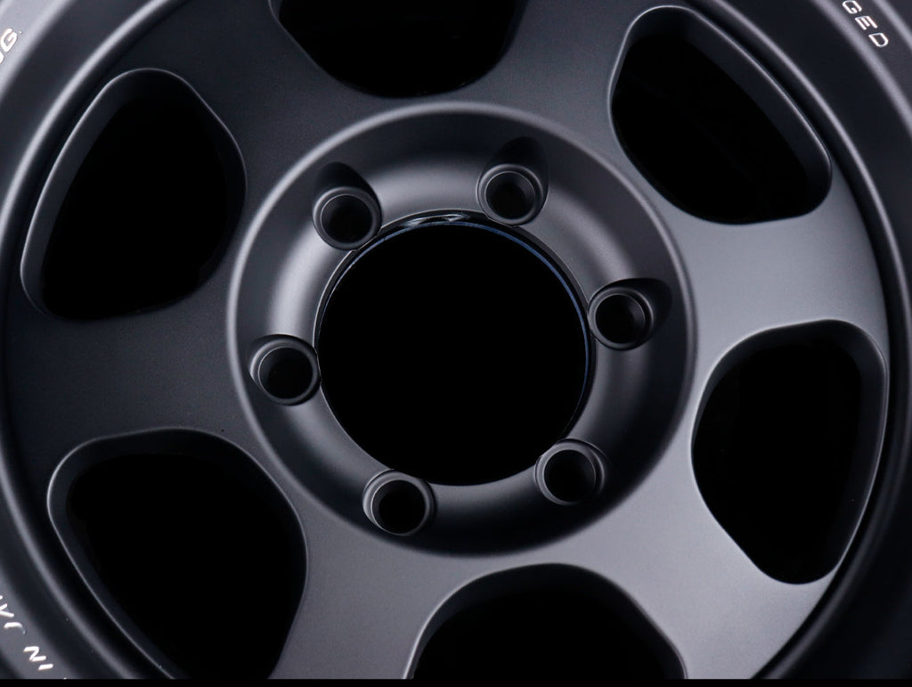 Volk Racing TE37XT M-Spec 16X8.5-10 6-139.7 Flat Black Wheel