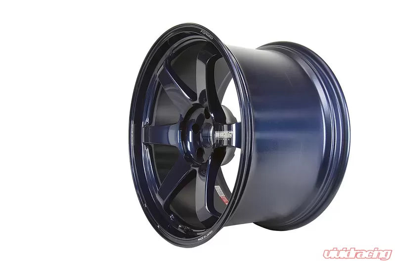 Volk Racing TE37 Ultra M-Spec 19X10.5+12 5-114.3 Mag Blue Wheel