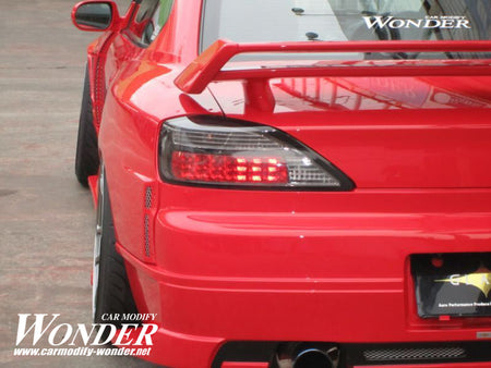 Car Modify Wonder Glare Twin Blade S15 Rear Wing