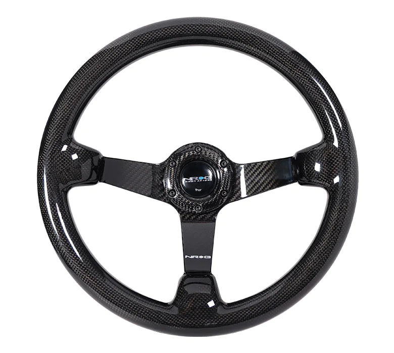 NRG Carbon Fiber Steering Wheel 350MM - REWRK Collective