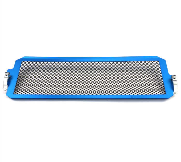 Cusco 04-07 Impreza WRX/STi EJ20/EJ25 Turbo Intercooler Protection Grill Kit Blue w/Blk Mesh - REWRK Collective
