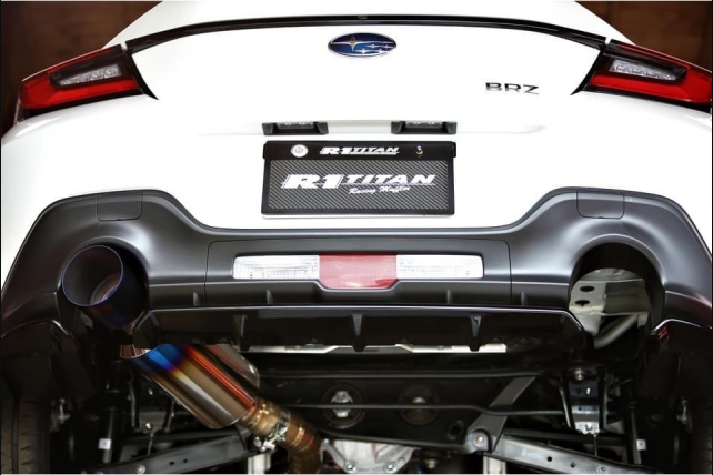 Amuse R1 Titan Blue Flame Exhaust Toyota GR86 / Subaru BRZ 2022+ - REWRK Collective