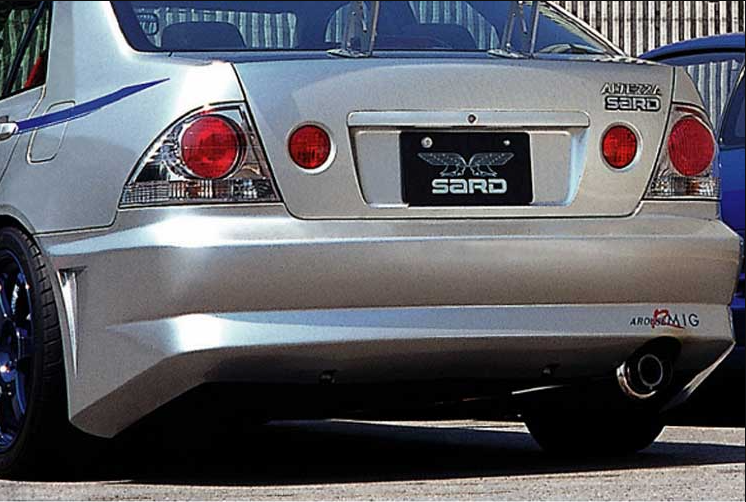 SARD Racing Rear Bumper, Type-1 (FRP) for Toyota Altezza (SXE10) / Lexus IS300 1999-2005 - REWRK Collective