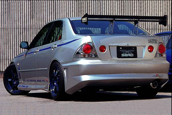 SARD Racing Rear Bumper, Type-1 (FRP) for Toyota Altezza (SXE10) / Lexus IS300 1999-2005 - REWRK Collective