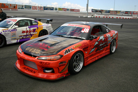 M-Sports Nissan S15 Colored Carbon Hood