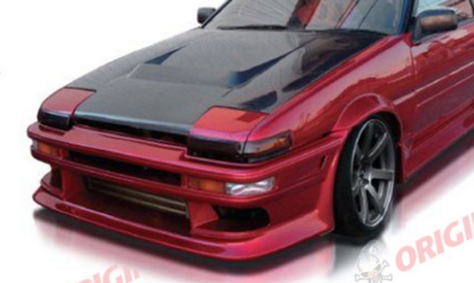 Origin Lab AE86 Trueno Hood Type I FRP Vented