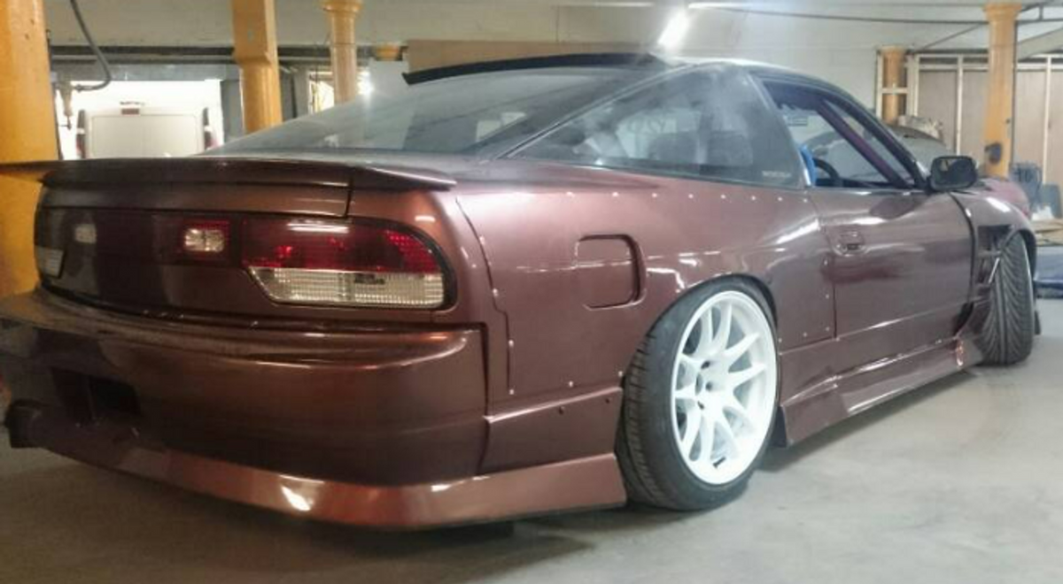 URAS 180SX 30mm Rear Fenders