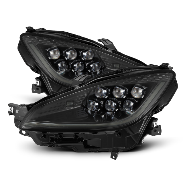 21-23 Toyota GR86/Subaru BRZ NOVA-Series LED Projector Headlights Alpha-Black - REWRK Collective