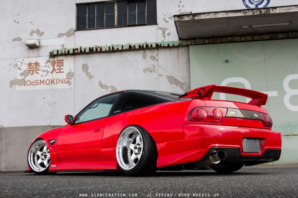 Spirit Rei Miyabi Full Body Kit Kit for 180sx (89-94 S13)