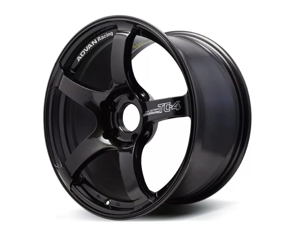 Advan TC4 15X8.0+28 4-100 Racing Black Gunmetallic (No Ring) Wheel