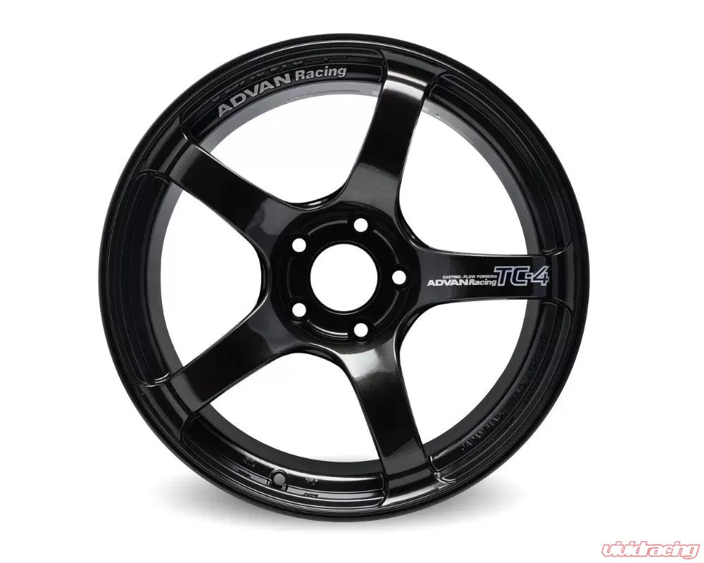 Advan TC4 15X8.0+28 4-100 Racing Black Gunmetallic (No Ring) Wheel