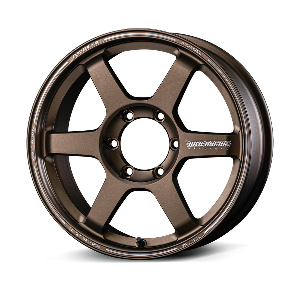 Volk Racing TE37 Large PCD Progressive 18X8.0+20 6-139.7 Bronze Wheel