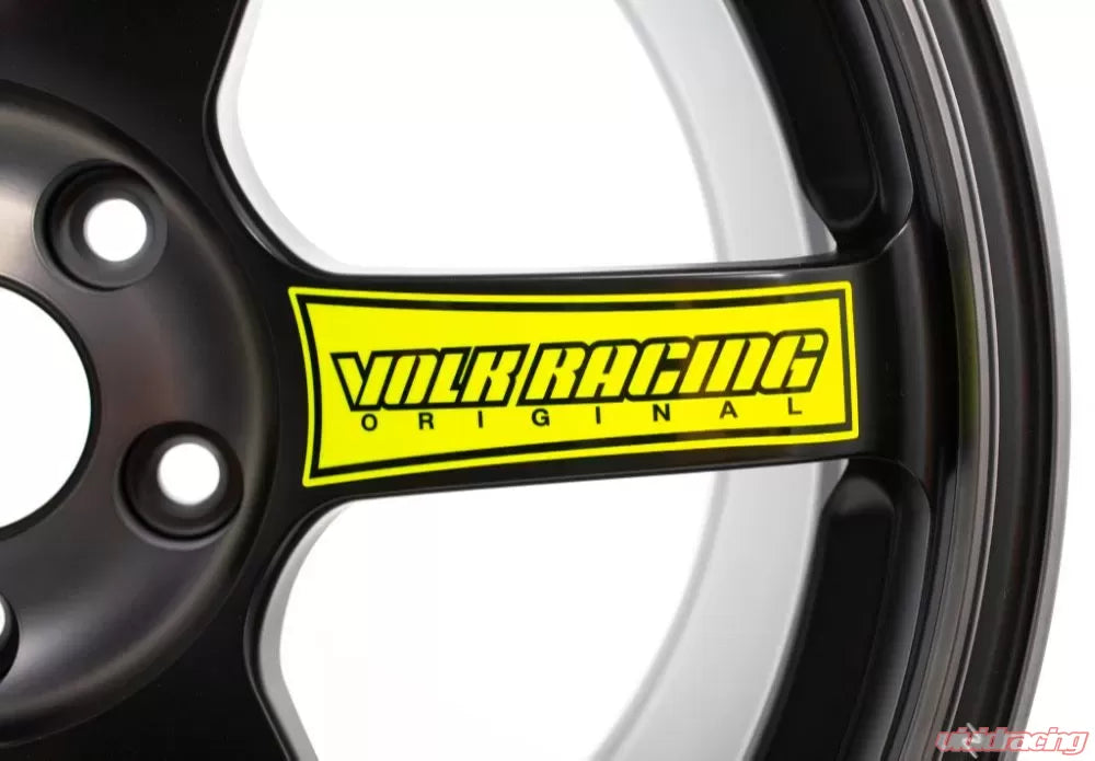 Volk Racing TE37 Saga SL M-Spec 18X10.0+40 5-114.3 Pressed Black Wheel