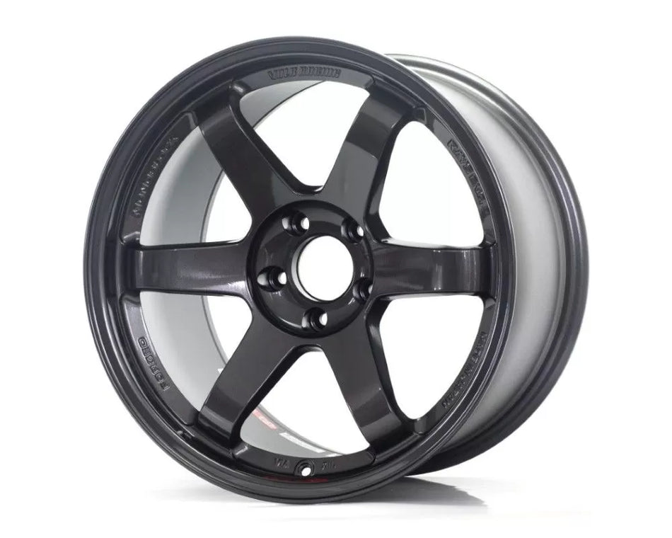 Volk Racing TE37SL 19X9.5+22 5-112 Diamond Black Wheel