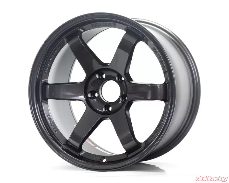 Volk Racing TE37SL 18X10.5+15 5-114.3 Diamond Black Wheel