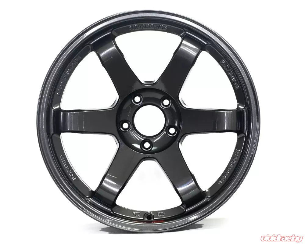Volk Racing TE37SL 19X9.5+22 5-112 Diamond Black Wheel