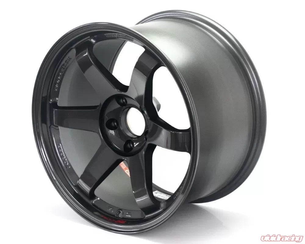 Volk Racing TE37SL 18X9.5+35 5-114.3 Diamond Black Wheel