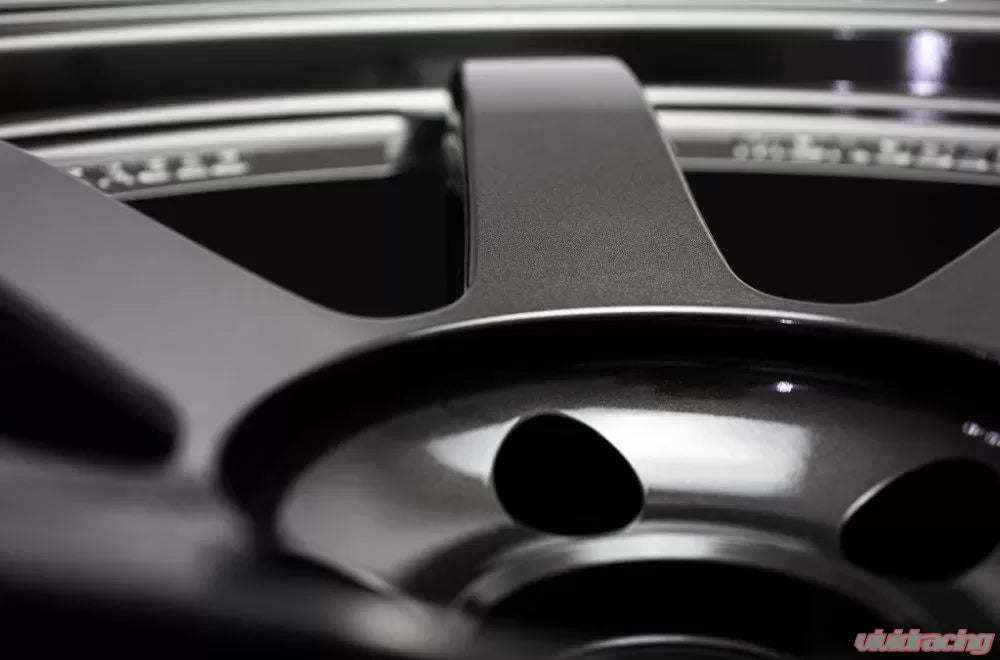 Volk Racing TE37SL 18X9.5+35 5-114.3 Diamond Black Wheel