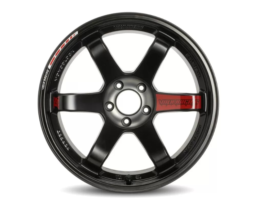Volk Racing TE37SL Black Edition III 19X9.5+23 5-120 Pressed Black/Rim REDOT Wheel