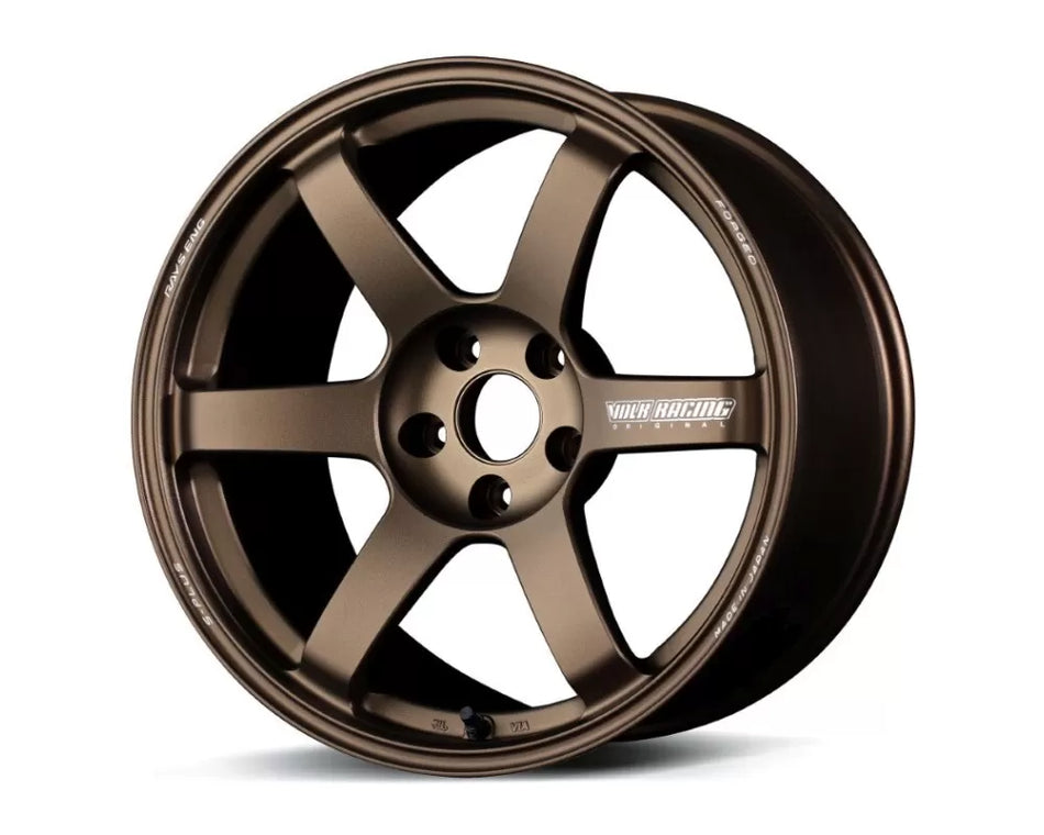 Volk Racing TE37 Saga S-Plus 18X10.5+30 5-112 Bronze Wheel