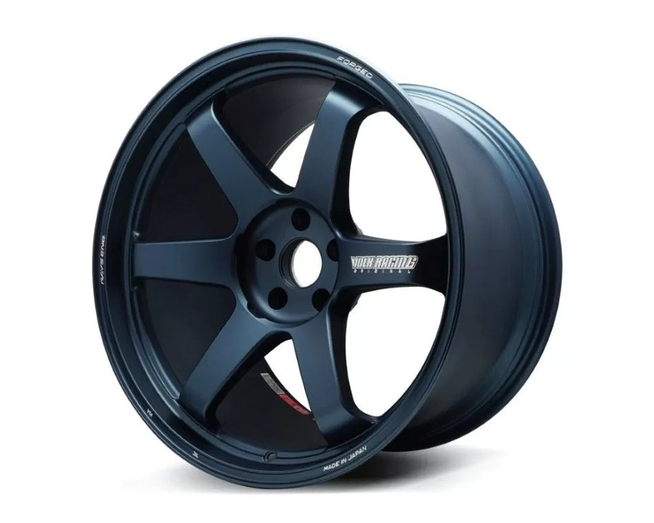 Volk Racing TE37 Ultra M-Spec 20X12.0+20 5-114.3 Matte Blue Gunmetal Wheel