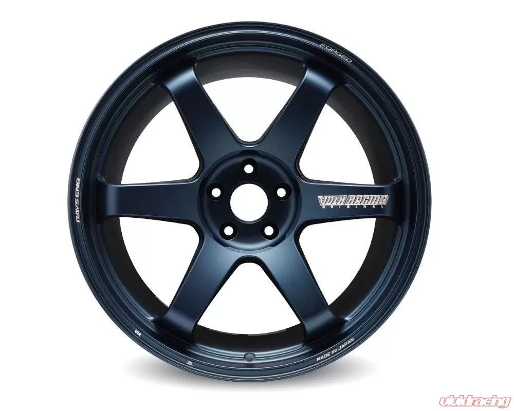 Volk Racing TE37 Ultra M-Spec 20X12.0+48 5-114.3 Matte Blue Gunmetal Wheel