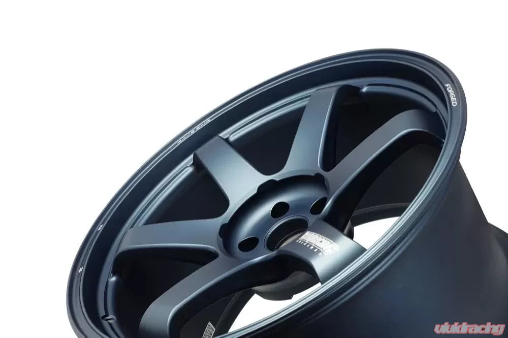 Volk Racing TE37 Ultra M-Spec 20X12.0+48 5-114.3 Matte Blue Gunmetal Wheel