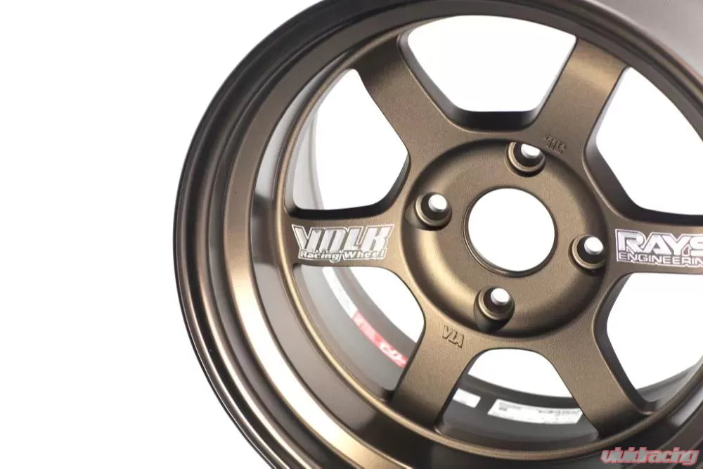 Volk Racing TE37V 10th Anniversary Edition 18X10.5+22 5-120 Bronze Wheel