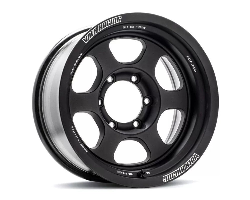 Volk Racing TE37XT M-Spec 18X9.5+00 5-150 Blast Black Wheel