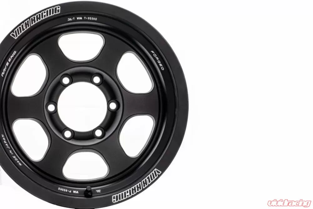 Volk Racing TE37XT M-Spec 18X9.5+20 6-135 Blast Black Wheel