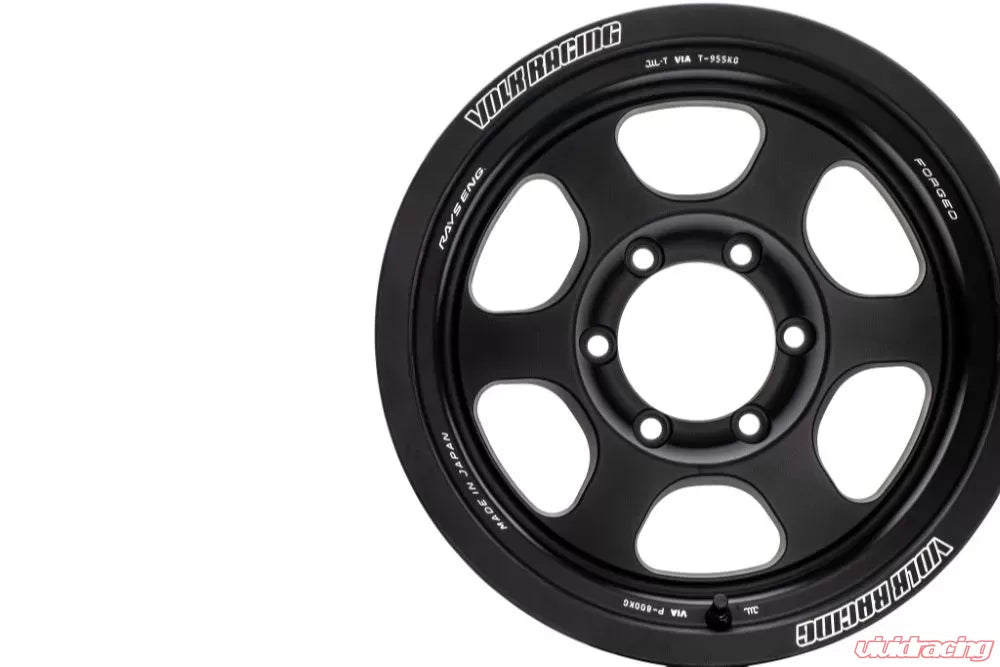 Volk Racing TE37XT M-Spec 18X9.5+00 5-150 Blast Black Wheel