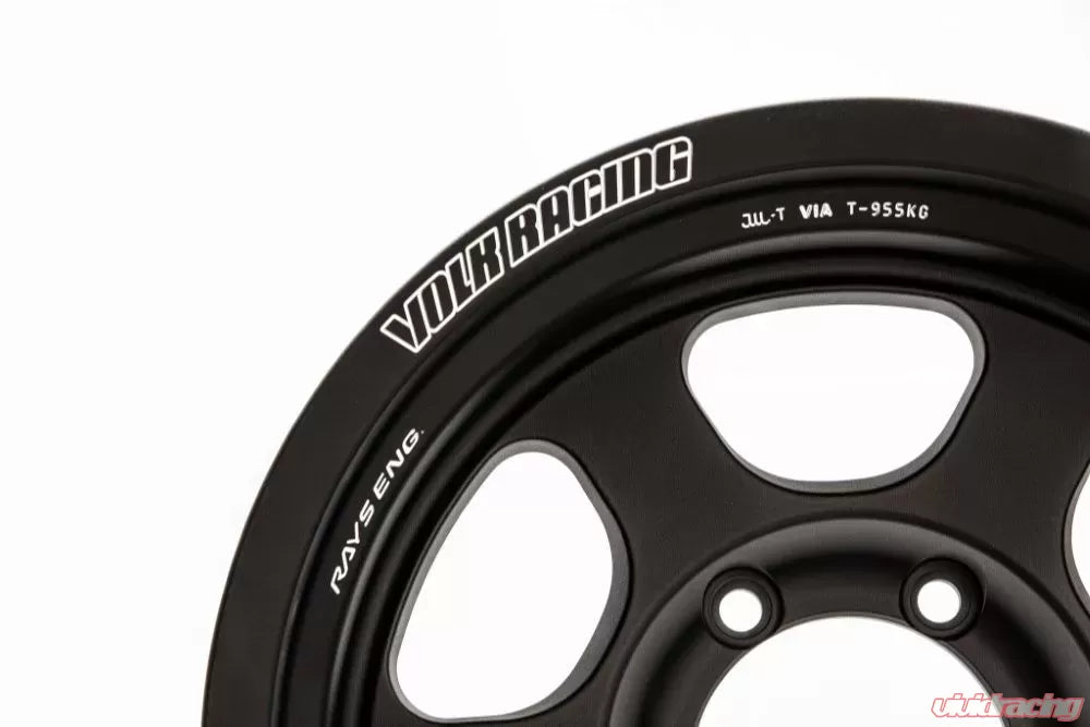 Volk Racing TE37XT M-Spec 18X9.5+00 5-150 Blast Black Wheel