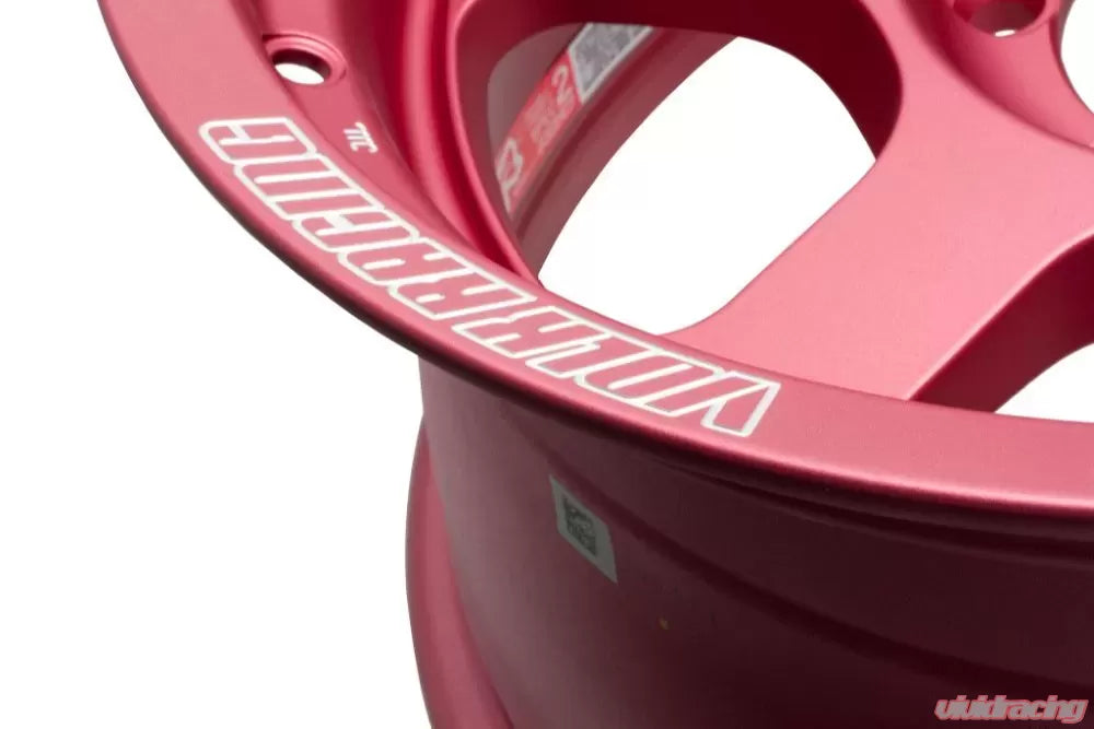 Volk Racing TE37XT M-Spec 18X9.5+00 5-150 Matte Red Wheel