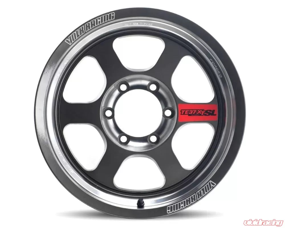 Volk Racing TE37XT SL M-Spec 18X9.5+00 5-150 Pressed Graphite Wheel